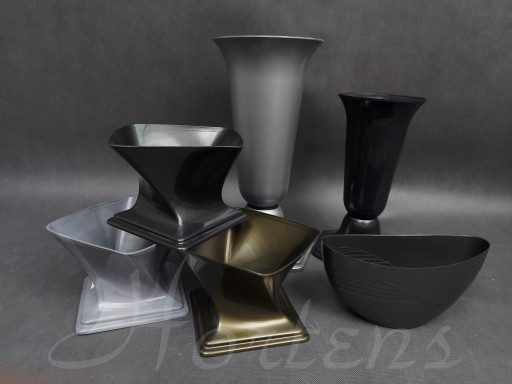 pots de fleurs/vases/plastique